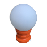 Orange vintage lamp