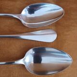 12 Silver-plated Dessert Spoons 60 g Maison Apollo.