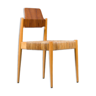 Chaise Bauhaus SE19 par Egon Eiermann pour Wilde + Spieth, Allemagne, années 1950