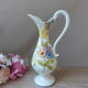 Vintage Pitcher Jug in Venetian Ceramic Art (Milceram's)