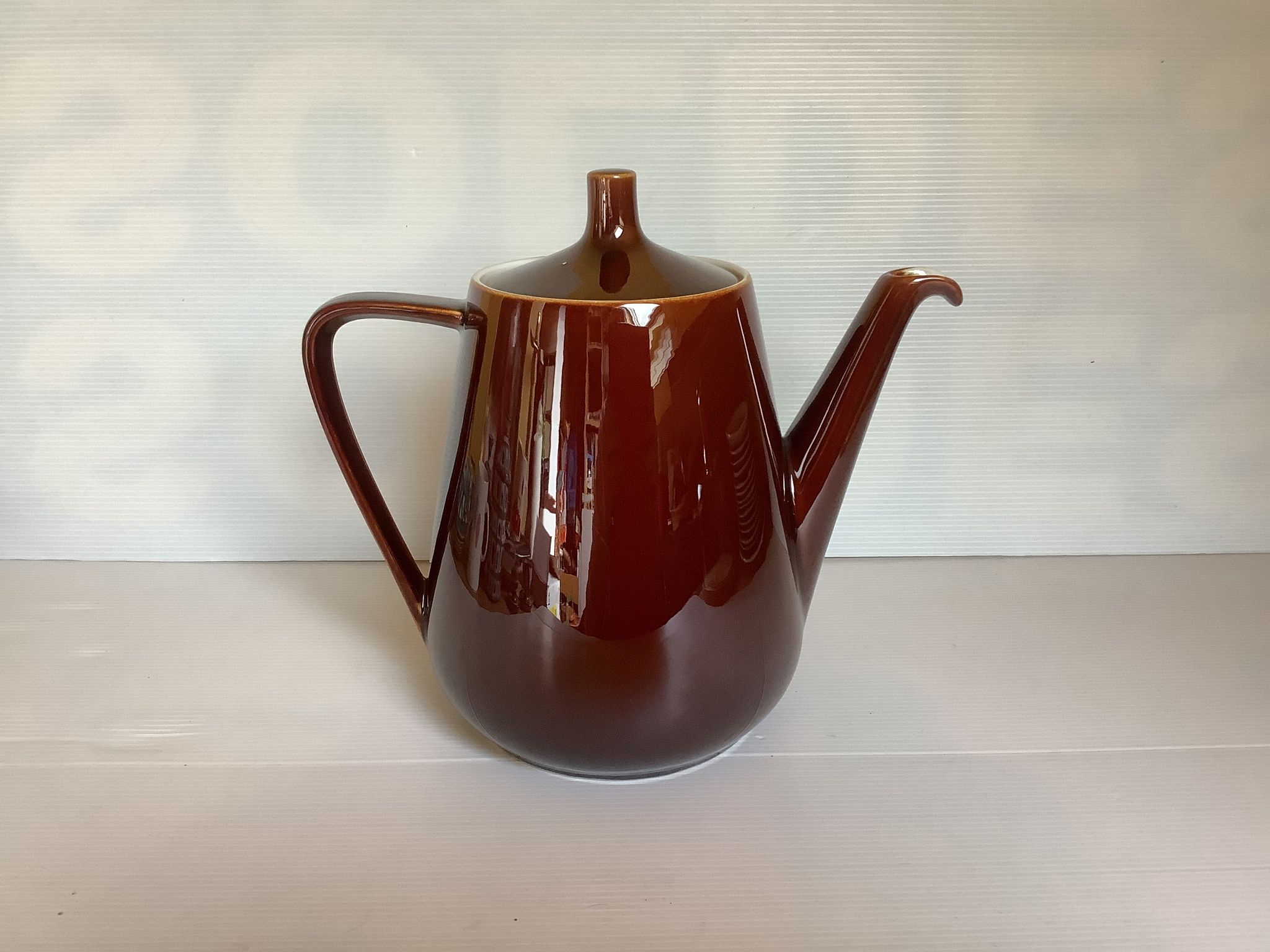 Cafetière ancienne marron villeroy et boch
