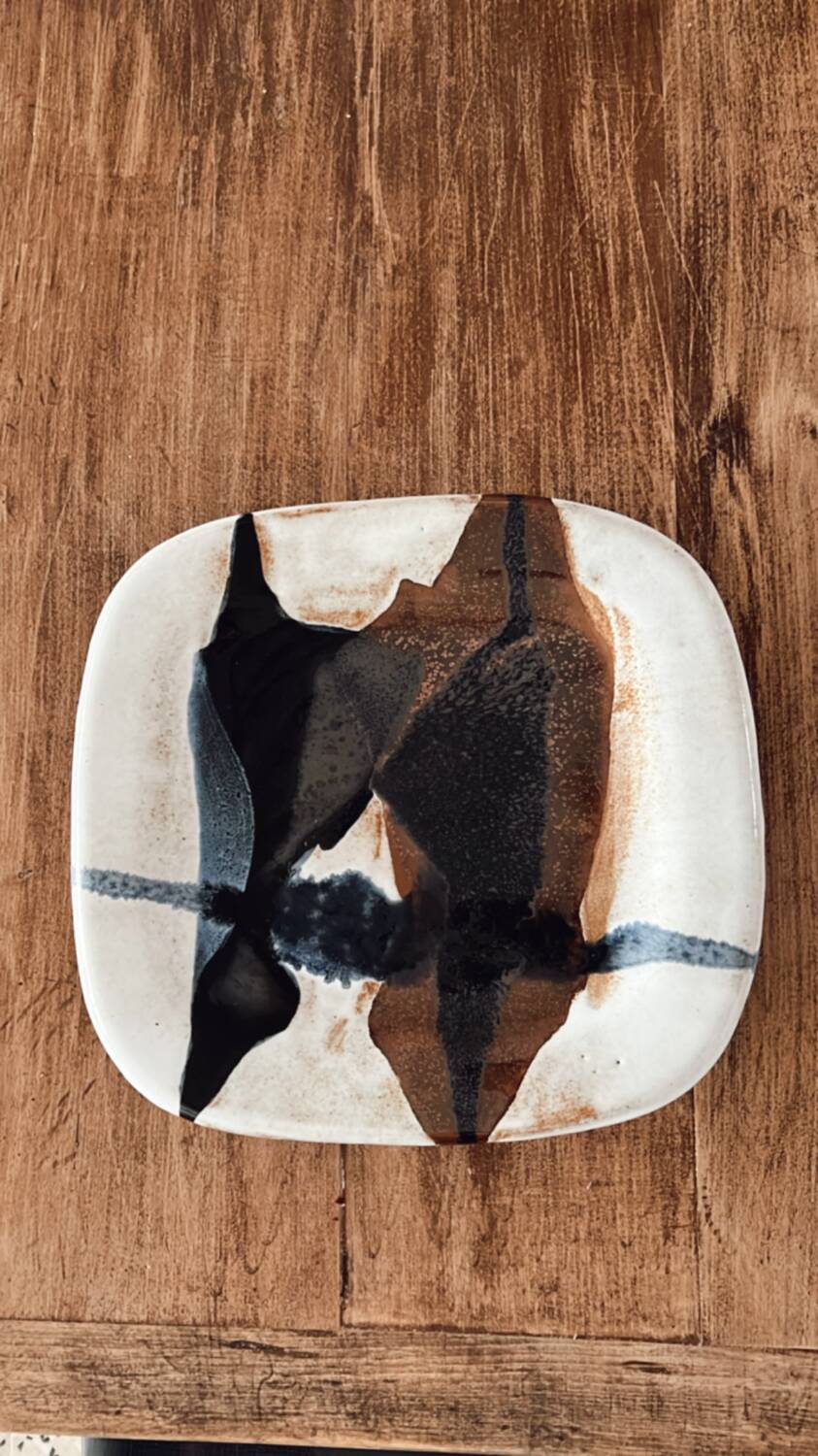 Jacques pouchain dish unique piece
