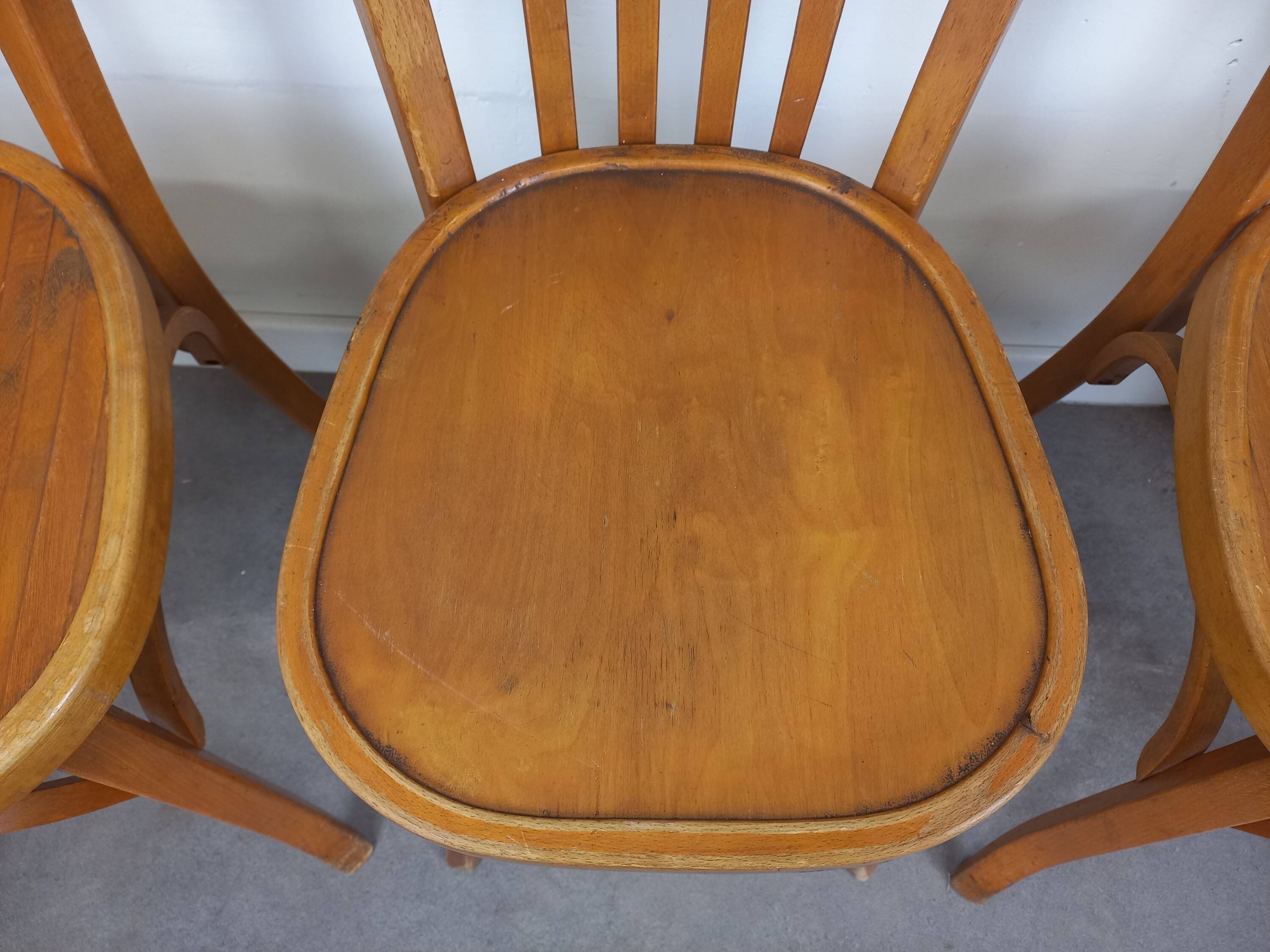 Chaises bistrot Baumann, set de 2 paire