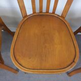 Baumann bistro chairs, set of 2 pairs