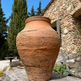 Terracotta pot jar