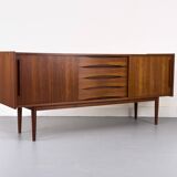 Vintage Sideboard in Teak with Drawers and Sliding Doors, 1960s