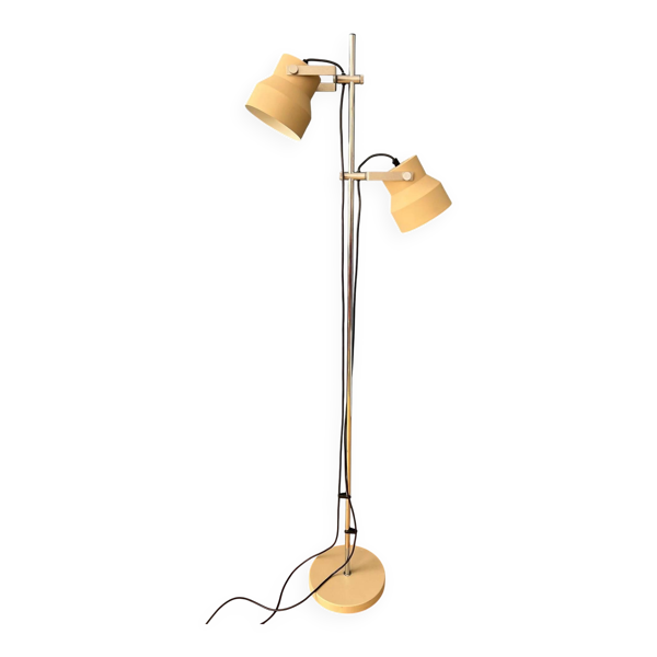 Lampadaire beige Dijkstra de style Space Age du milieu du siècle — Beyit