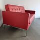 Canapé cuir 2 pers Florence Knoll