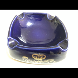 Large ashtray in vintage earthenware Champagne de Castellane