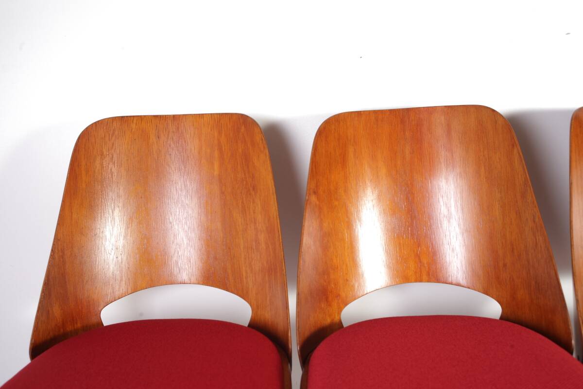 Dining Chairs by Oswald Heardtl for TON, set of 4