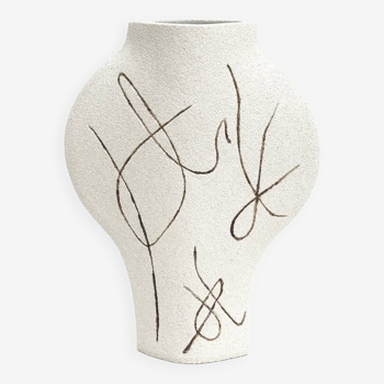Ceramic Vase 'Lines'