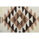 Vintage Turkish Oushak Handmade Wool Cotton White Runner Rug 90x338