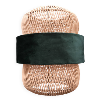 XXL rattan pendant light Natural rattan light
