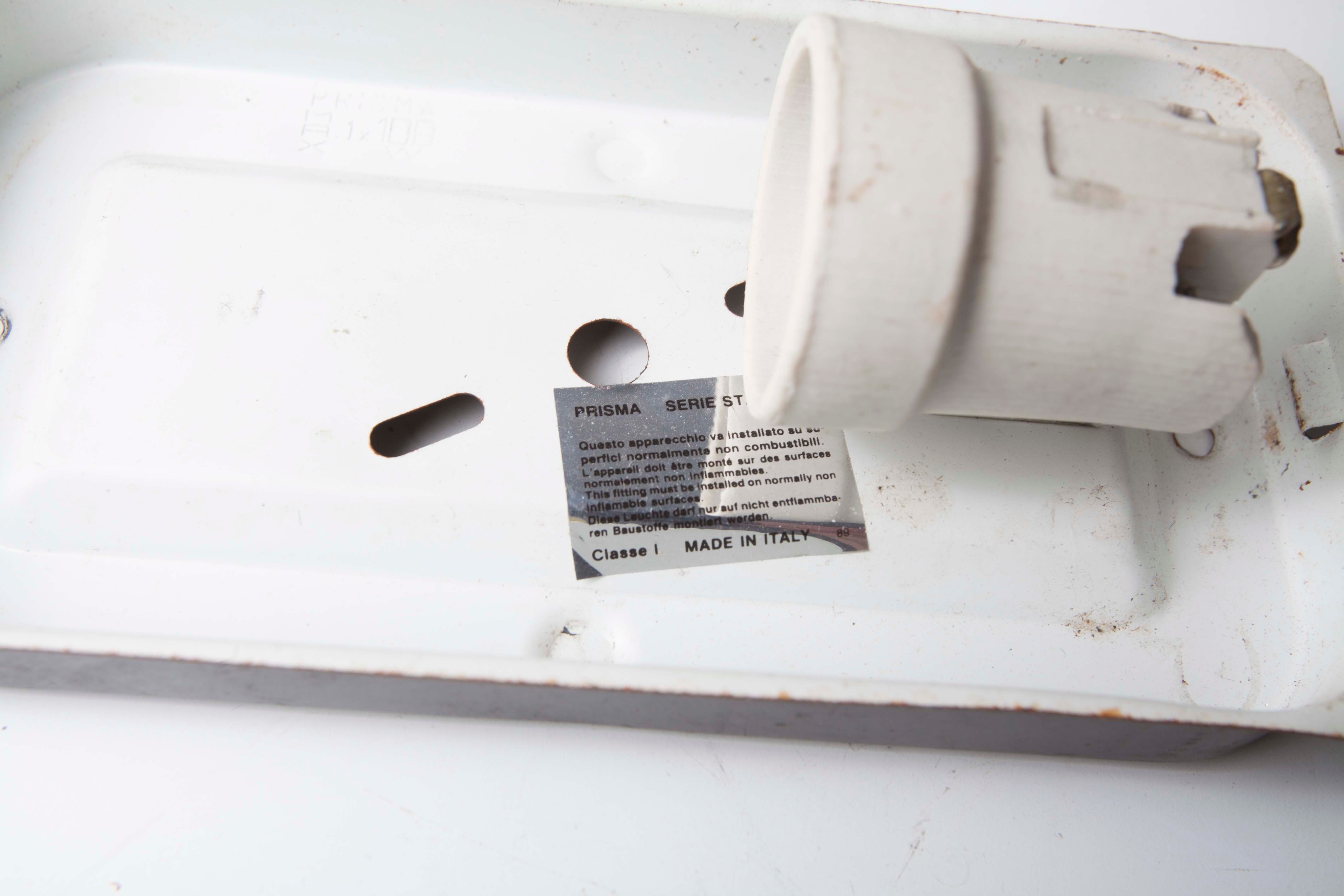 Prisma rectangular ceiling light, 1960's