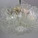 Verona, Luxury Italian Murano Glass Ceiling Light or Flush Mount, 1980s