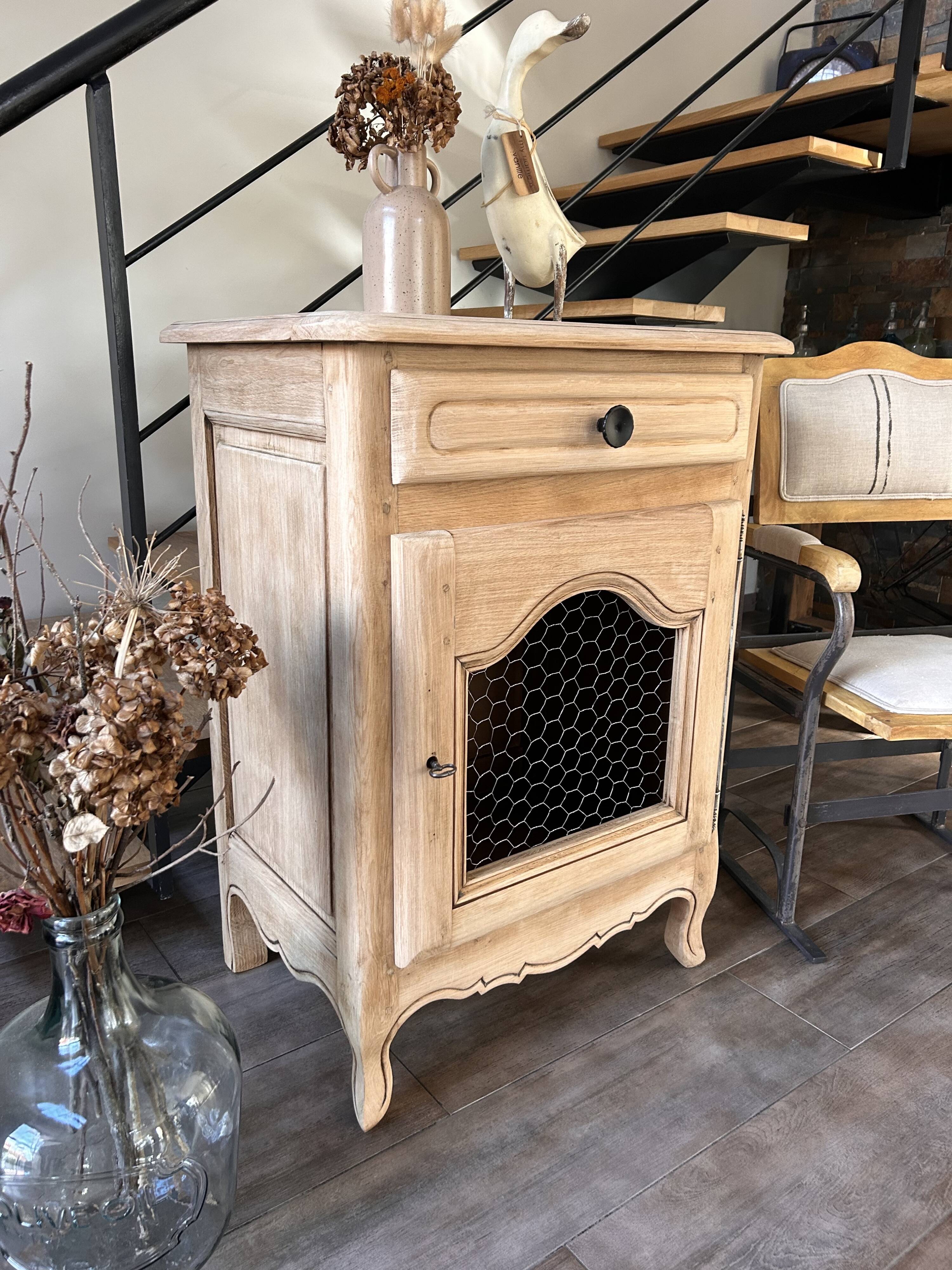 Confiturier chêne massif revalorisé