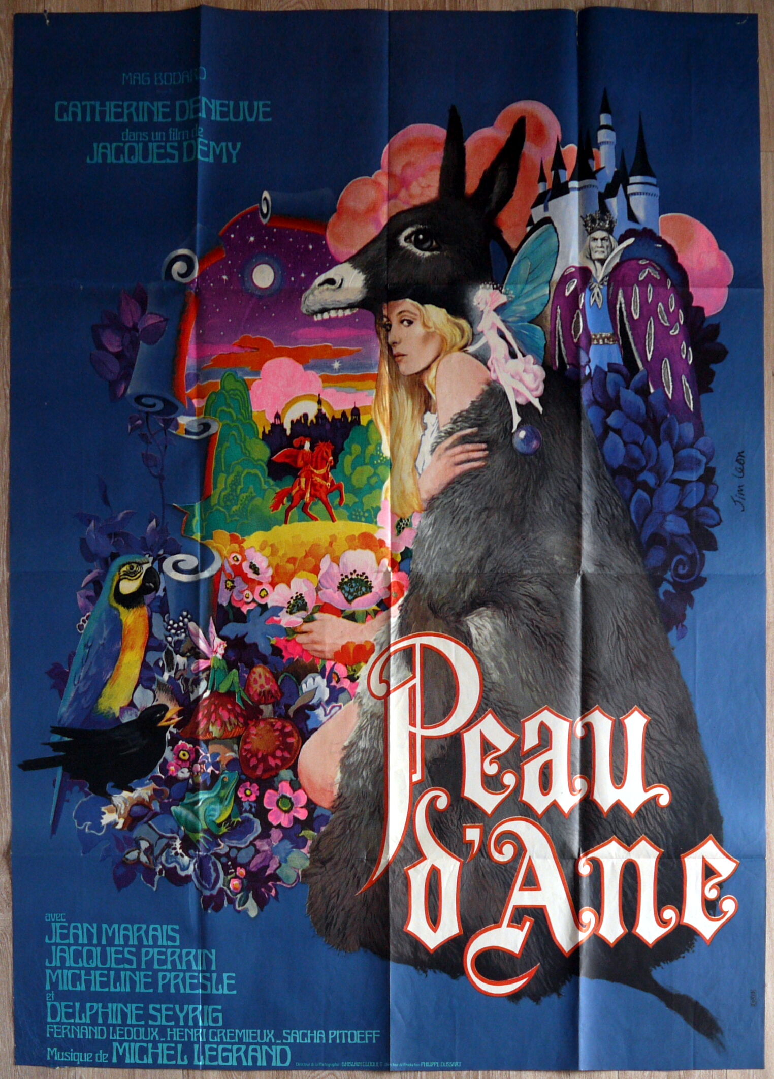 Original cinema poster "PEAU D'ANE" - Catherine Deneuve