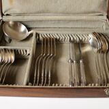 Silver cutlery box early 20th century