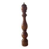 Large vintage Delbru wooden pepper mill