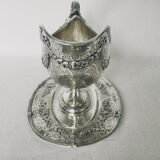 Saucière on solid silver tray