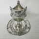 Saucière on solid silver tray