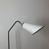 Tablet floor lamp and magazine holder 1960