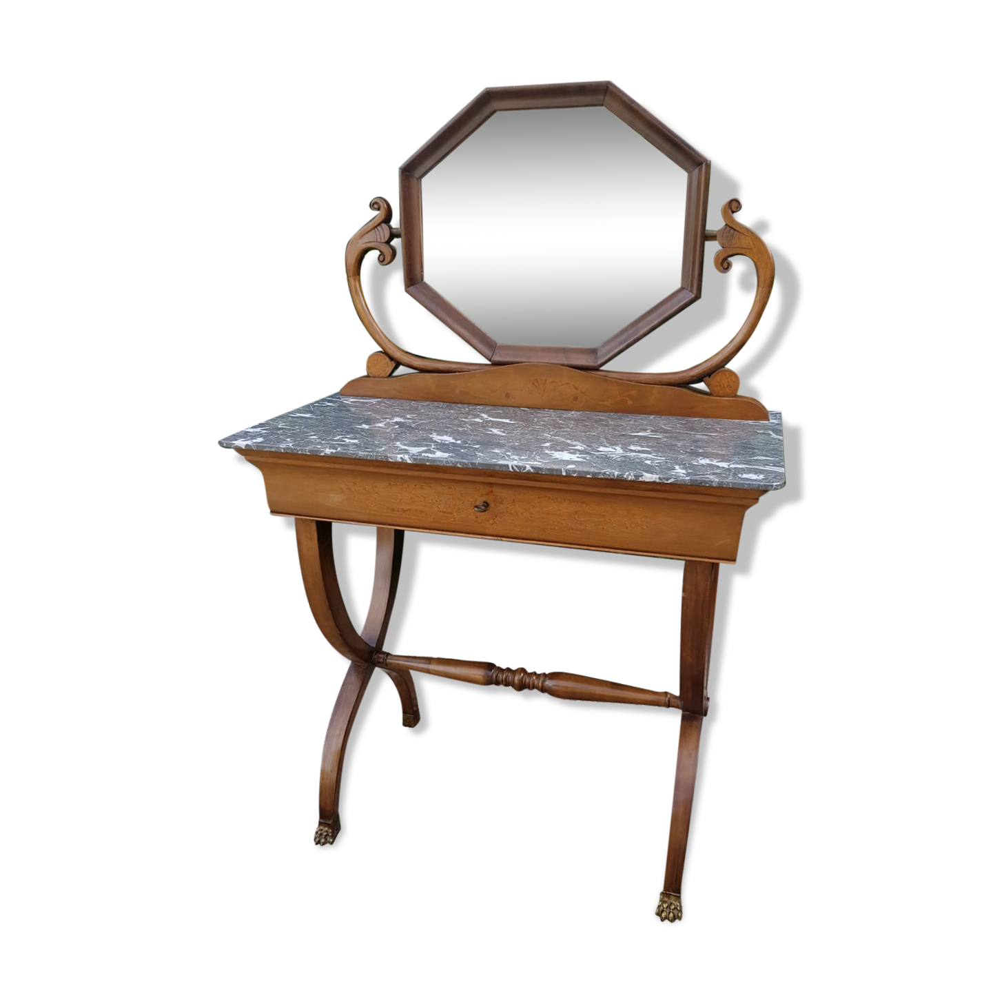 Dressing table in Empire marquetry