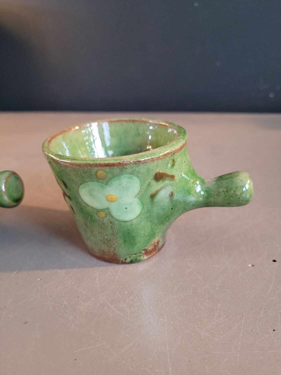 Pair of ceramic coffee cups