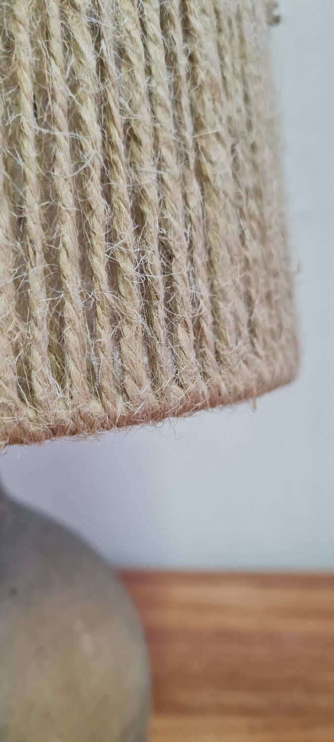 Sandstone lamp circa 1950