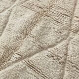 Berber berber carpet beni ouarain white diamond white frame