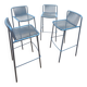 Set of 4 Tribeca 3667 stools, Pedrali