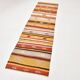 3x9 Striped Kilim Runner, Wool Runner Rug, 74x263Cm