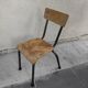School chair child kindergarten chair 1960