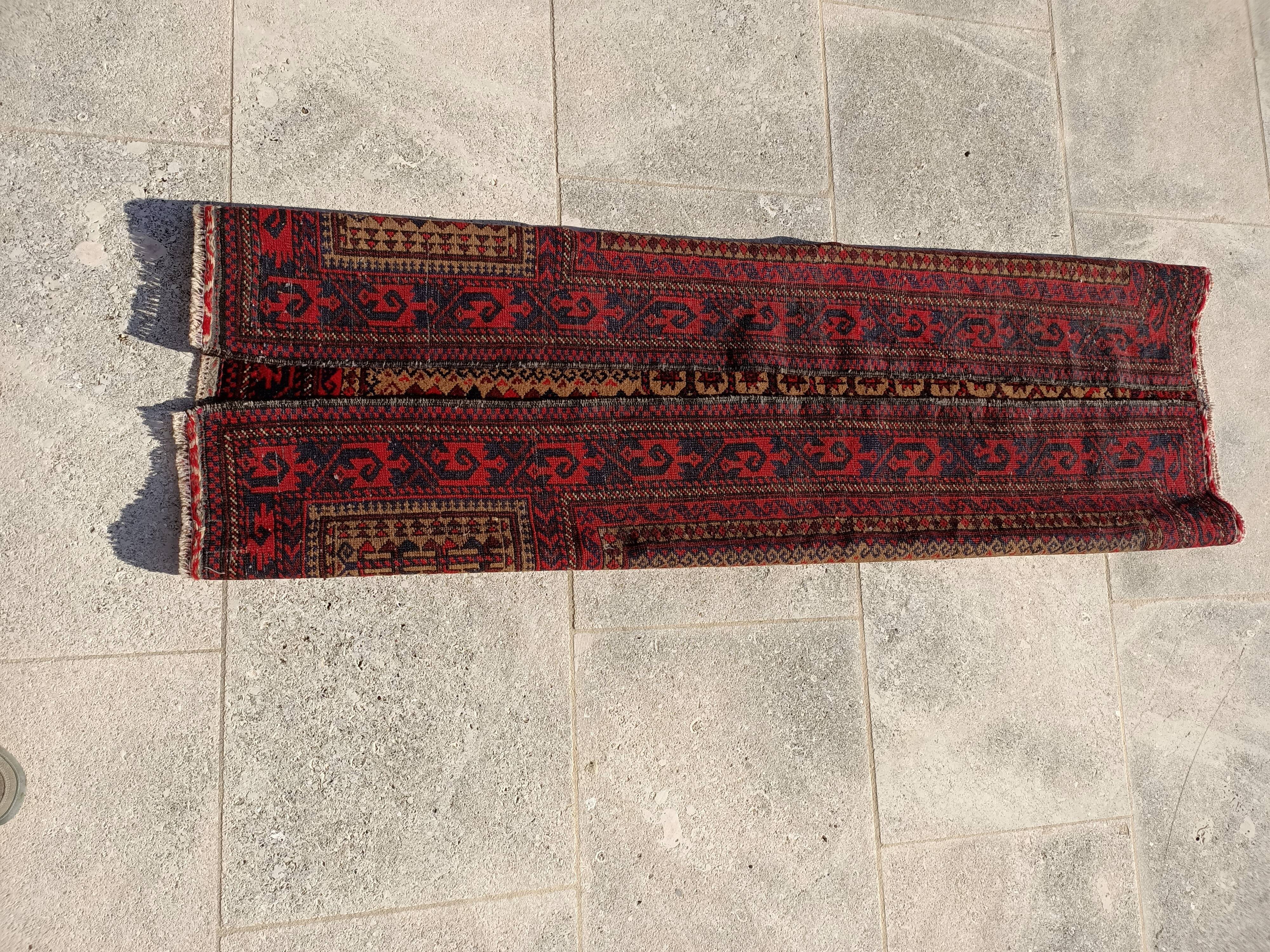 Old carpet Afghan-Baloch 150x92 cm
