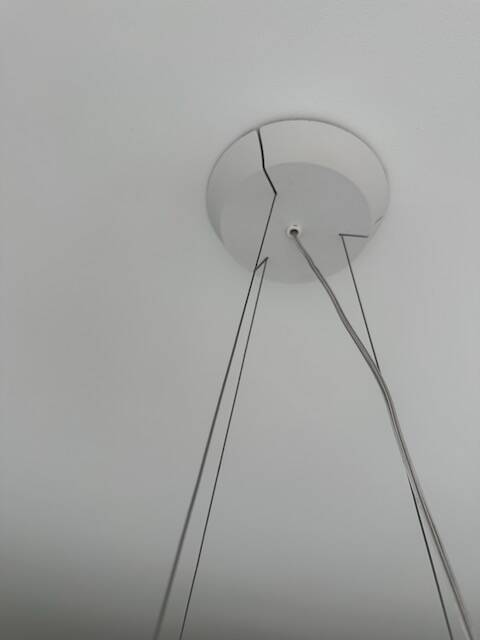 Chandelier lamp brand Flos Philippe Starck "Romeo Louis II S2" in crystal