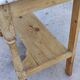 Toilet furniture marble top and pine base