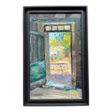 Door to garden