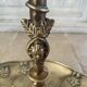 Art Nouveau style solid brass umbrella stand