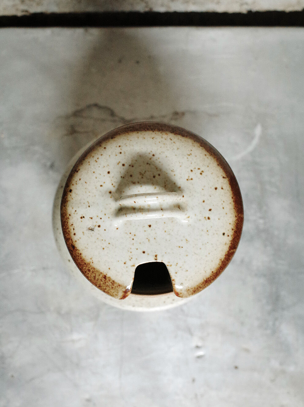 Ceramic covered pot of Vallauris