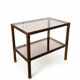 Pierre Vandel, coffee table with two tops