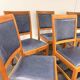 Vintage Set of 6 Solid Wood & Leather Chairs – FOLRM 75 by Andreas Hansen (Price is for 6)