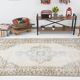 6x9 classic brown & beige vintage rug, 153x272cm