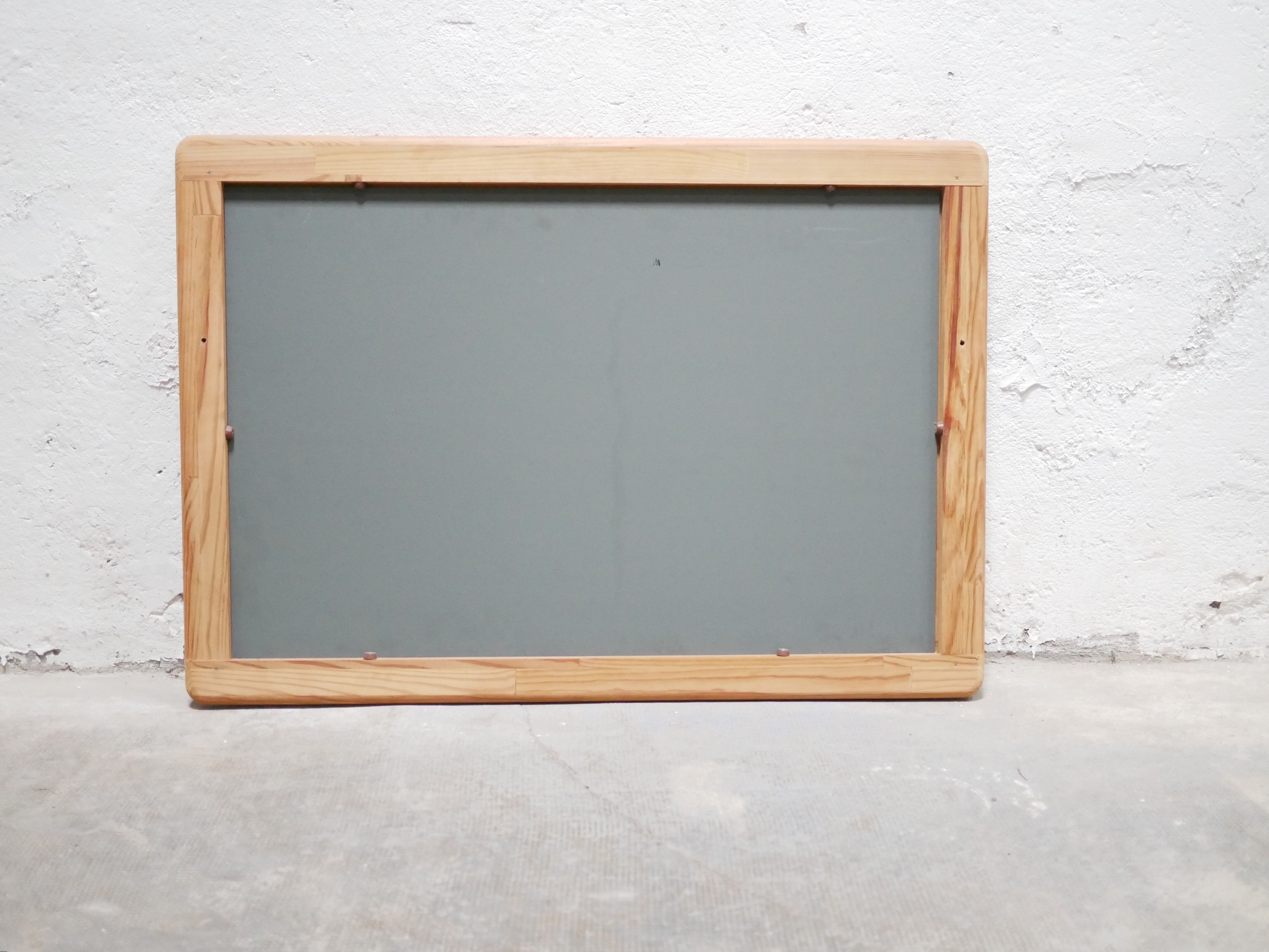 Vintage pine mirror