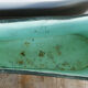 Bathtub in zinc wooden base period 19th