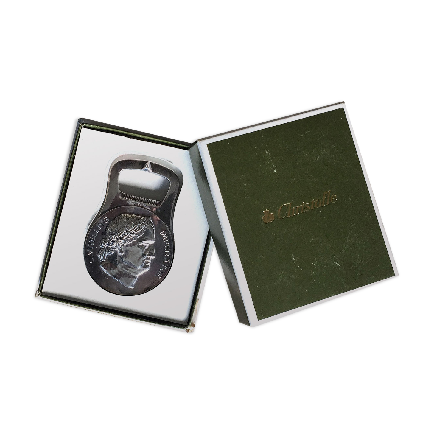 Christofle Paris Gallia series bottle opener for Vittel