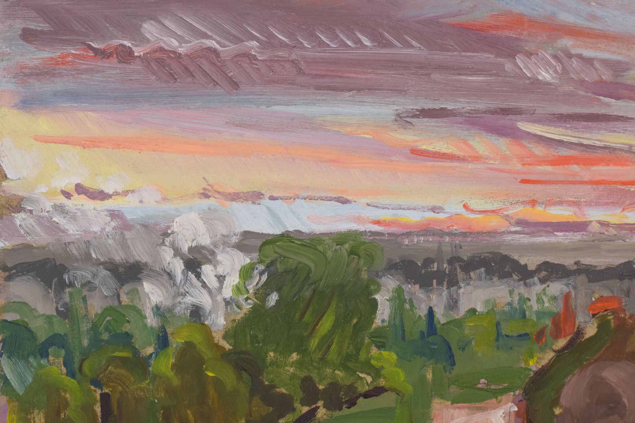 Sunset, richmond terrace