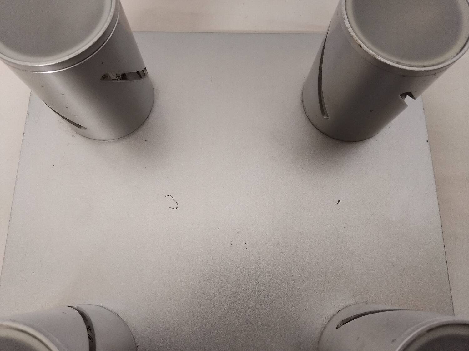 Paire de plafonnier en métal