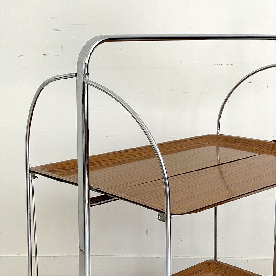 Folding service with vintage roulette 80's