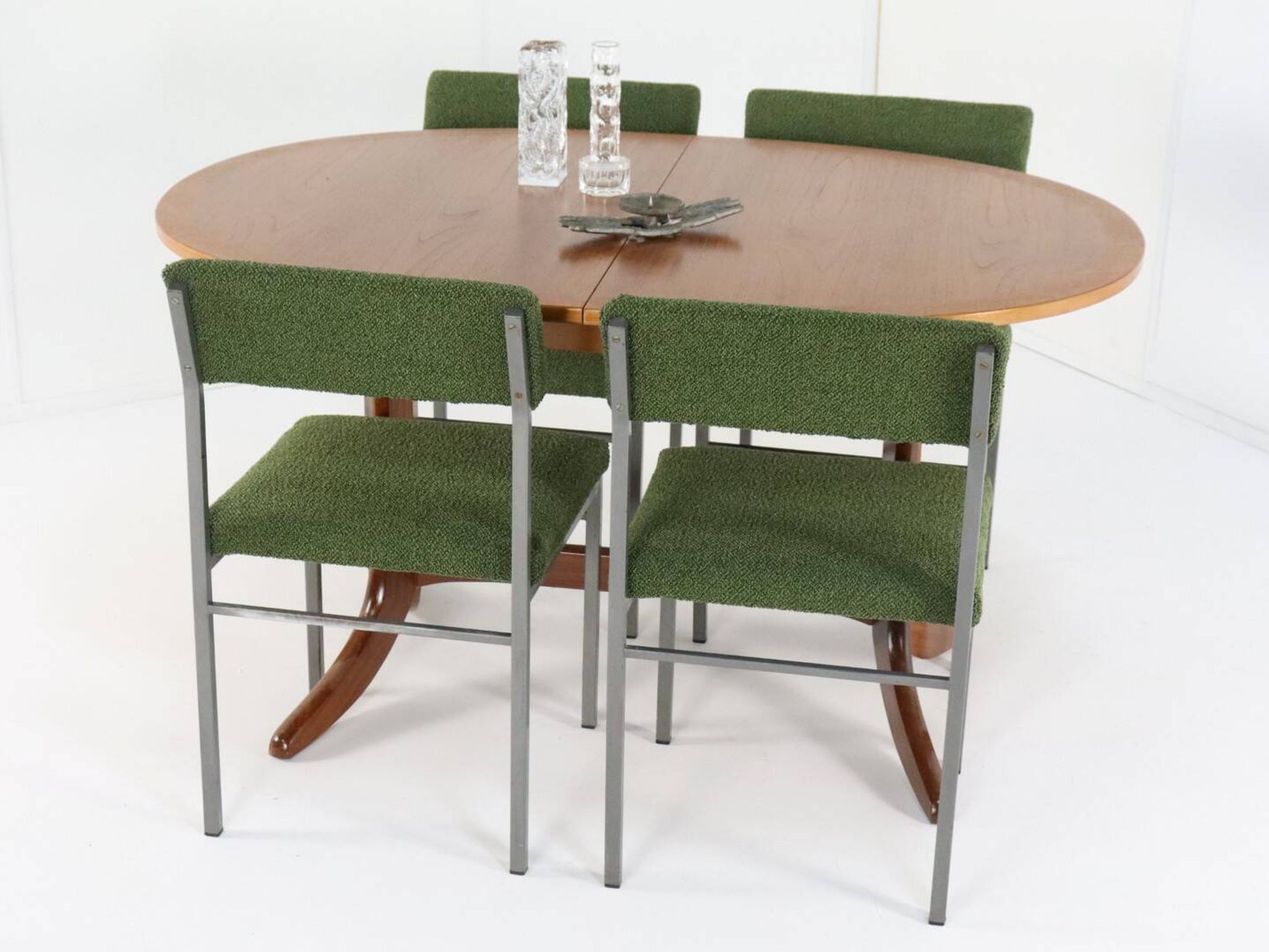 Set van 4 vintage stoelen 'Traunraut'
