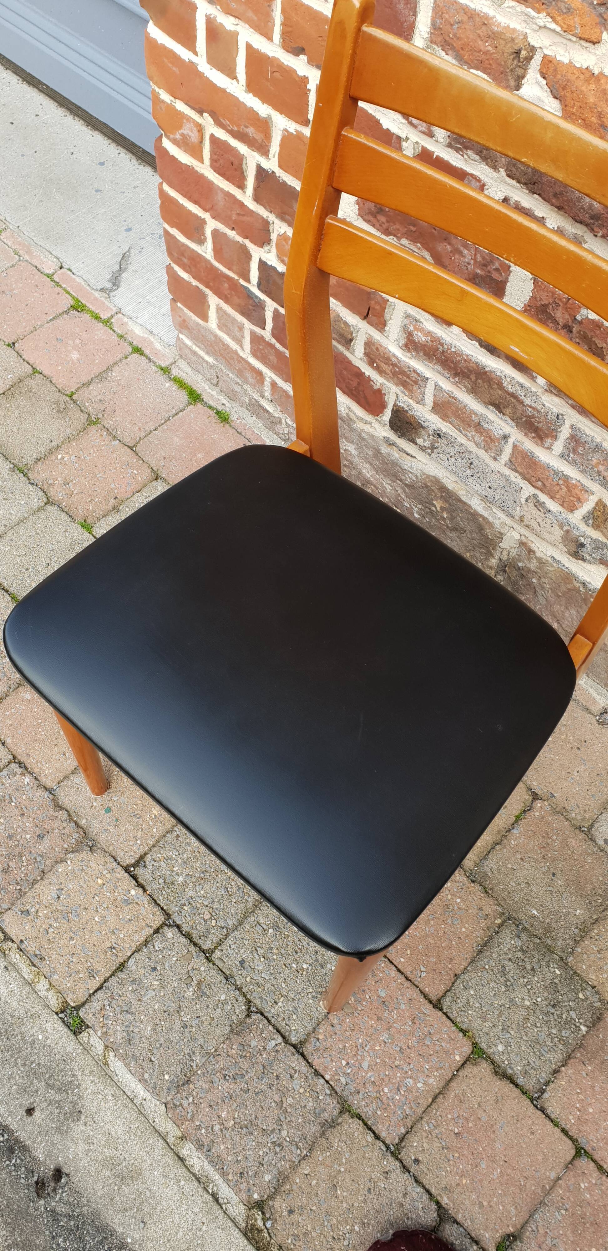 Scandinavian teak chair from the 1960s